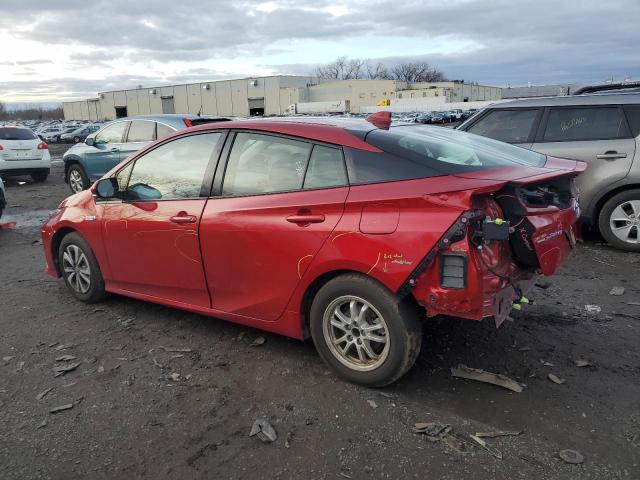 JTDKARFP4H3004335 - 2017 TOYOTA PRIUS PRIM RED photo 2