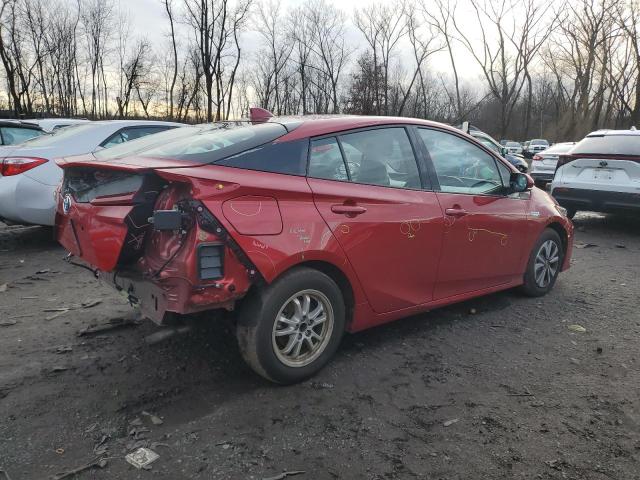 JTDKARFP4H3004335 - 2017 TOYOTA PRIUS PRIM RED photo 3