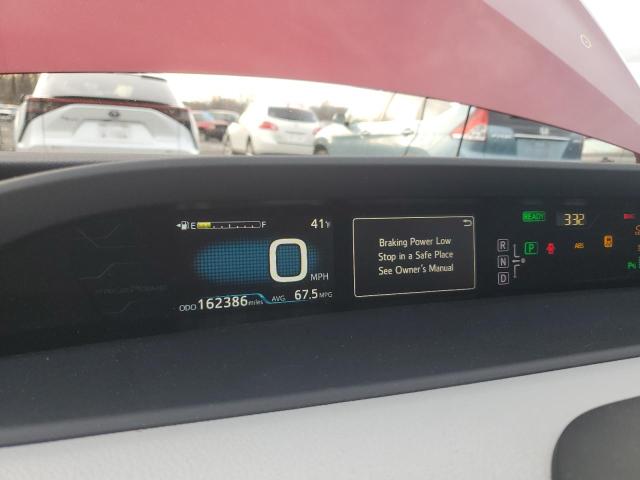 JTDKARFP4H3004335 - 2017 TOYOTA PRIUS PRIM RED photo 9