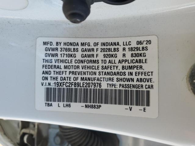 19XFC2F89LE207976 - 2020 HONDA CIVIC SPORT 白色 照片 13