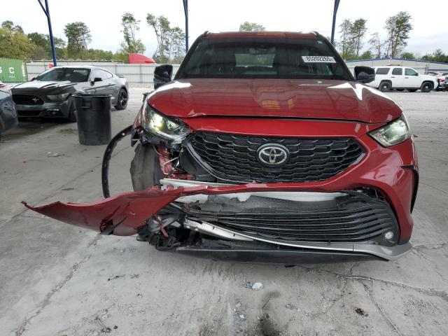 5TDKDRAH5PS010195 - 2023 TOYOTA HIGHLANDER L Қызыл фото 5