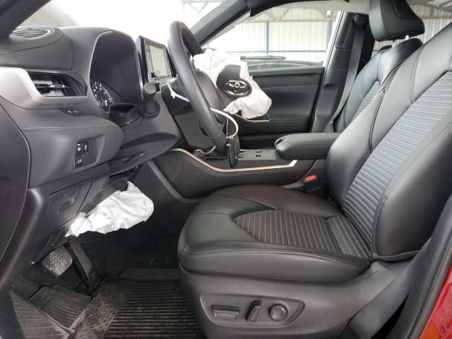 5TDKDRAH5PS010195 - 2023 TOYOTA HIGHLANDER L Қызыл фото 7