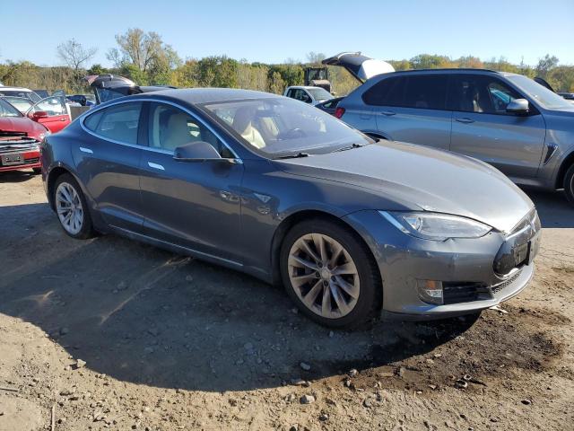 5YJSA1CN2DFP22399 - 2013 TESLA MODEL S Szary zdjęcie 4