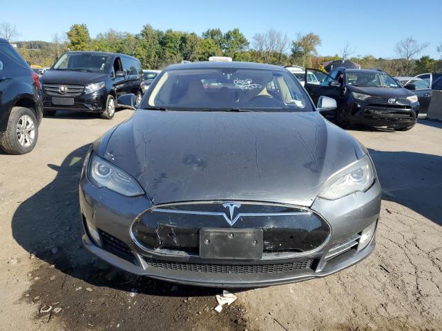 5YJSA1CN2DFP22399 - 2013 TESLA MODEL S Szary zdjęcie 5