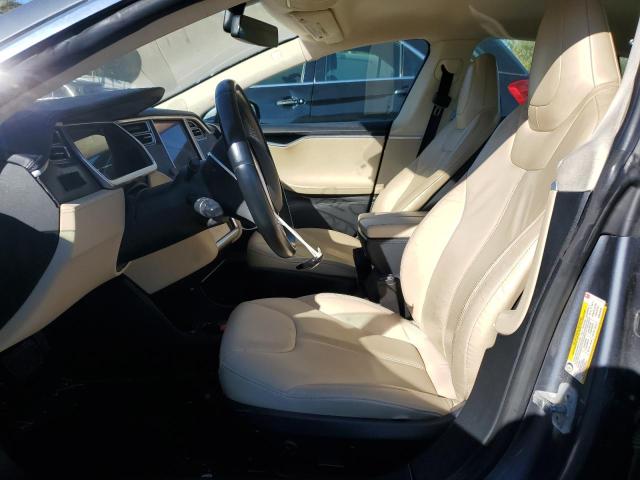 5YJSA1CN2DFP22399 - 2013 TESLA MODEL S Szary zdjęcie 7
