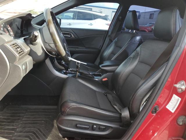 1HGCR2F50GA150908 - 2016 HONDA ACCORD SPORT Czerwony zdjęcie 7