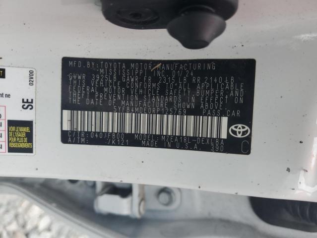 5YFB4MDE0RP125769 - 2024 TOYOTA COROLLA LE Ağ foto 13