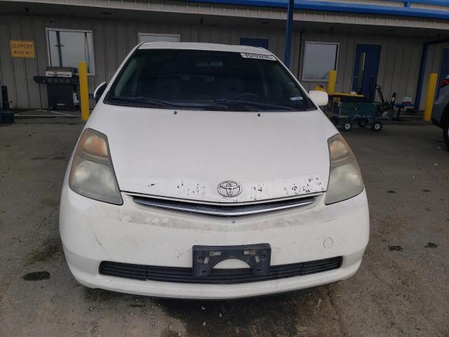 JTDKB20U483456112 - 2008 TOYOTA PRIUS WHITE photo 5