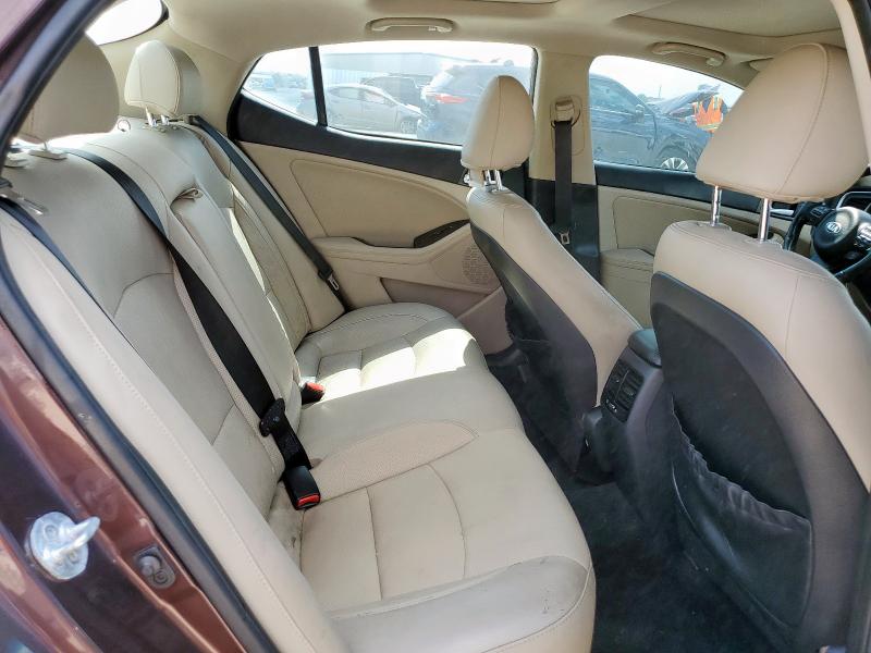 5XXGN4A78FG423497 - 2015 KIA OPTIMA EX 勃艮第红 照片 10