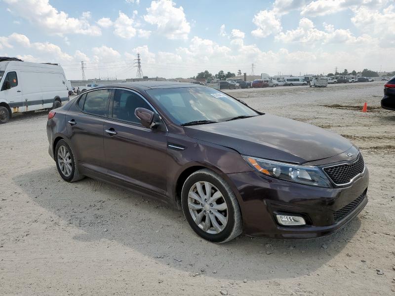 5XXGN4A78FG423497 - 2015 KIA OPTIMA EX 勃艮第红 照片 4