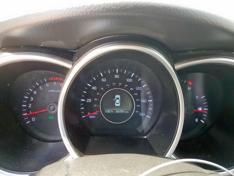 5XXGN4A78FG423497 - 2015 KIA OPTIMA EX 勃艮第红 照片 9