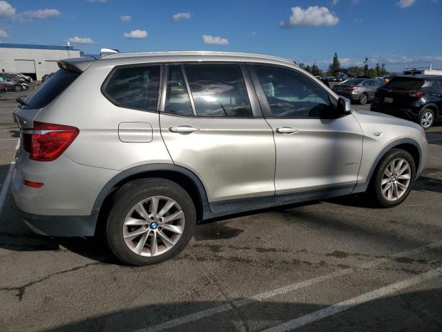 5UXWZ7C51H0U45146 - 2017 BMW X3 SDRIVE28I SILVER photo 3