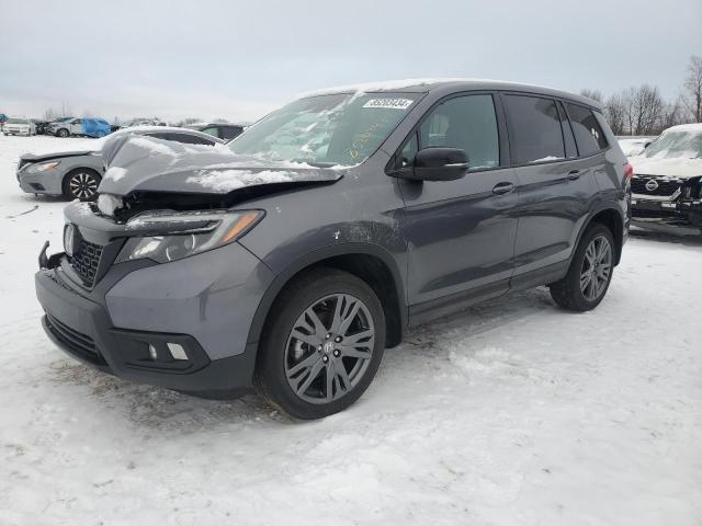 5FNYF8H56LB007413 - 2020 HONDA PASSPORT EXL GRAY photo 1