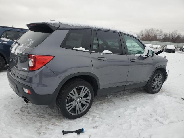 5FNYF8H56LB007413 - 2020 HONDA PASSPORT EXL GRAY photo 3
