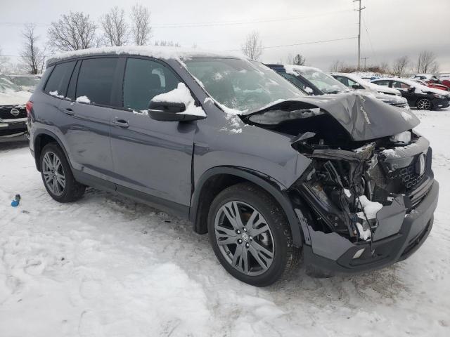 5FNYF8H56LB007413 - 2020 HONDA PASSPORT EXL GRAY photo 4