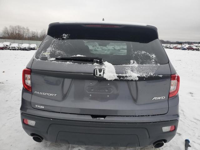 5FNYF8H56LB007413 - 2020 HONDA PASSPORT EXL GRAY photo 6