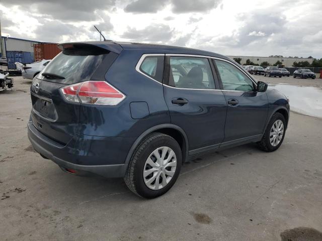 KNMAT2MT4GP703811 - 2016 NISSAN ROGUE S BLUE photo 3