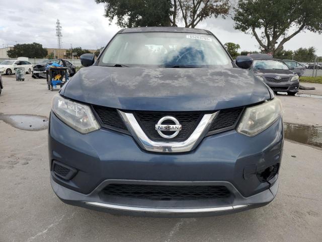 KNMAT2MT4GP703811 - 2016 NISSAN ROGUE S BLUE photo 5