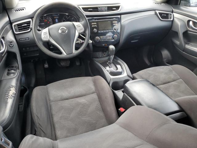 KNMAT2MT4GP703811 - 2016 NISSAN ROGUE S BLUE photo 8