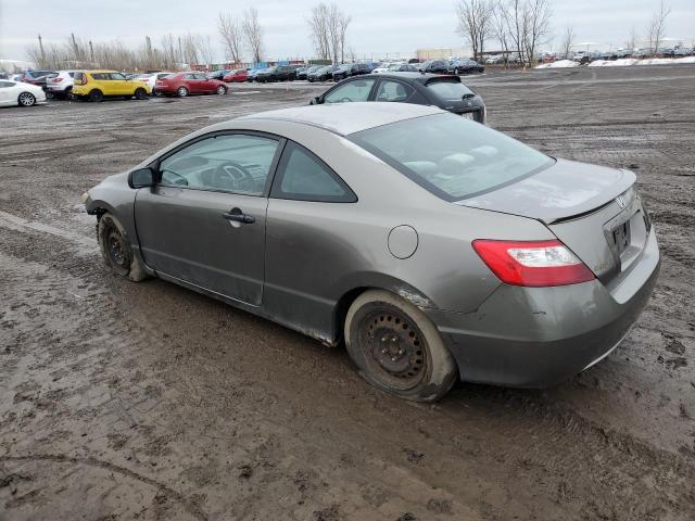 2HGFG12346H003430 - 2006 HONDA CIVIC DX VP Մոխրագույն լուսանկար 2