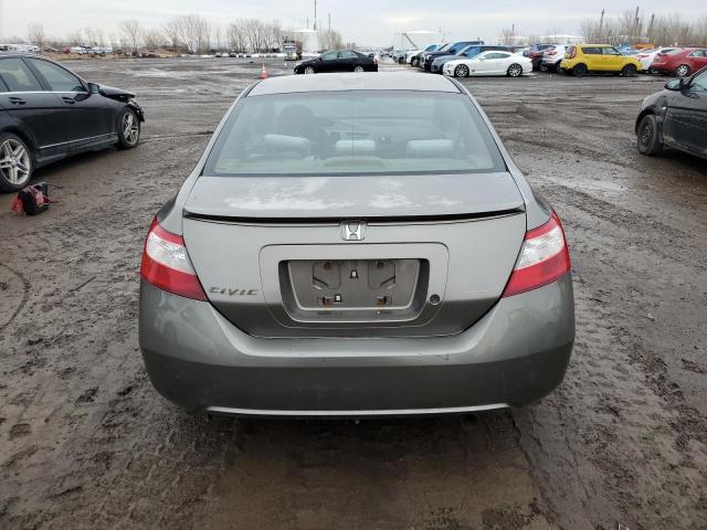 2HGFG12346H003430 - 2006 HONDA CIVIC DX VP Մոխրագույն լուսանկար 6