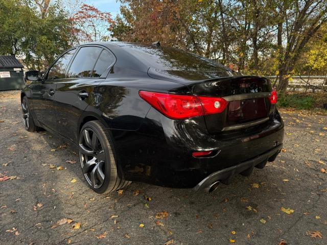 JN1BV7AR7EM691031 - 2014 INFINITI Q50 BASE შავი ფოტო 3