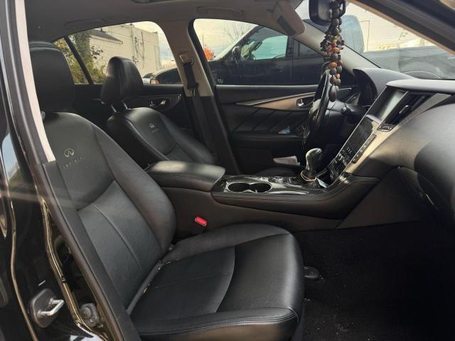 JN1BV7AR7EM691031 - 2014 INFINITI Q50 BASE შავი ფოტო 5