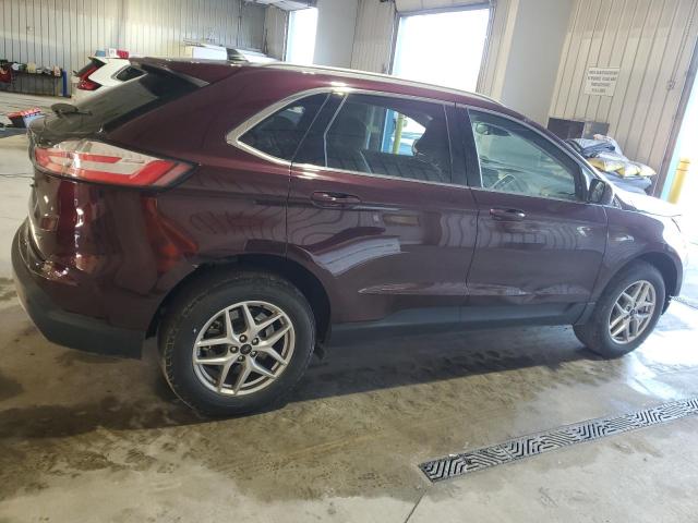 2FMPK4J99RBA05038 - 2024 FORD EDGE SEL ბურგუნდია ფოტო 3