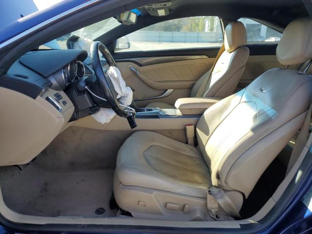 1G6DJ1E3XD0115348 - 2013 CADILLAC CTS PERFORMANCE COLLECTION ლურჯი ფოტო 7