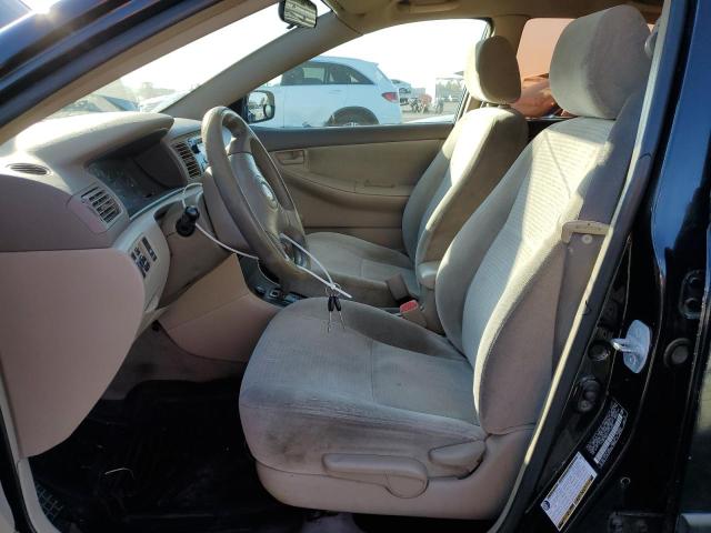 JTDBR32E070124207 - 2007 TOYOTA COROLLA CE BLACK photo 7