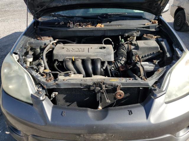 2T1KR32E65C378846 - 2005 TOYOTA COROLLA MA XR GRAY photo 12