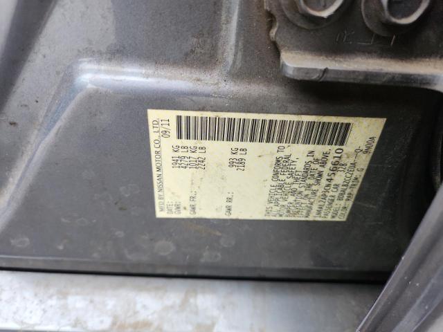 1N4AL2AP3CN456610 - 2012 NISSAN ALTIMA BASE BLUE photo 12