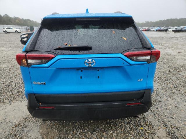 2T3H1RFV5MW165695 - 2021 TOYOTA RAV4 LE ლურჯი ფოტო 6