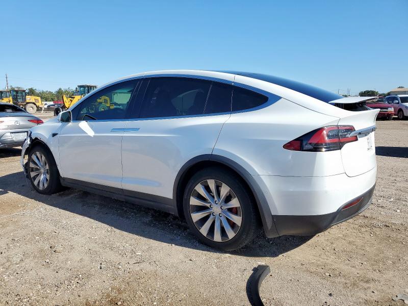 5YJXCAE41KF183128 - 2019 TESLA MODEL X Biały zdjęcie 2