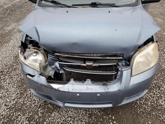 KL1TD56607B126715 - 2007 CHEVROLET AVEO BASE Mavi foto 11
