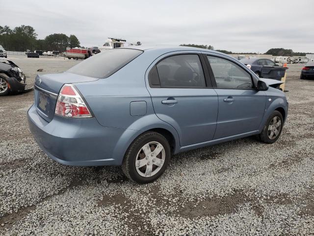 KL1TD56607B126715 - 2007 CHEVROLET AVEO BASE Mavi foto 3