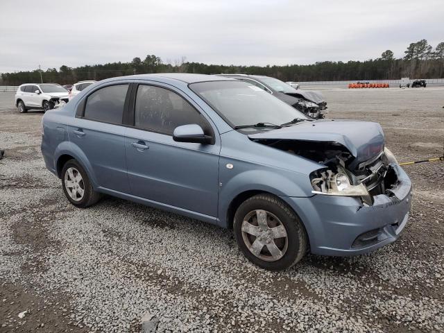 KL1TD56607B126715 - 2007 CHEVROLET AVEO BASE Mavi foto 4