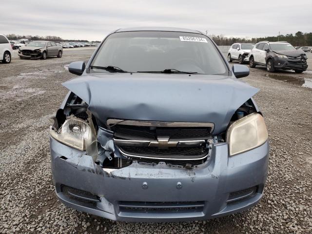 KL1TD56607B126715 - 2007 CHEVROLET AVEO BASE Mavi foto 5