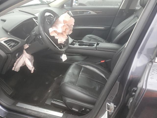 3LN6L2J94DR828046 - 2013 LINCOLN MKZ GRAY photo 7