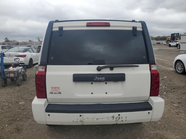 1J4RG4GK9AC130290 - 2010 JEEP COMMANDER SPORT أبيض صورة 6