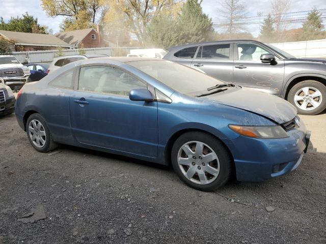 2HGFG12648H524077 - 2008 HONDA CIVIC LX BLUE photo 4