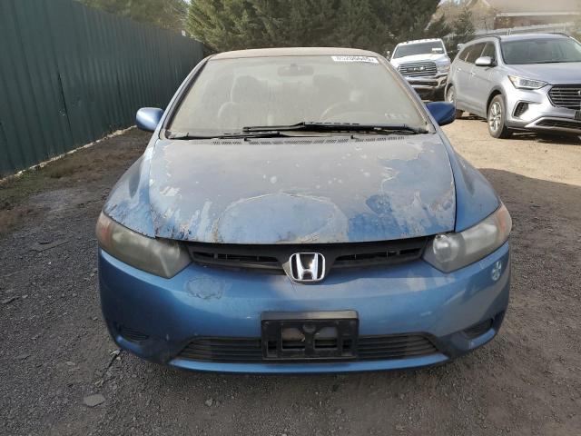 2HGFG12648H524077 - 2008 HONDA CIVIC LX BLUE photo 5