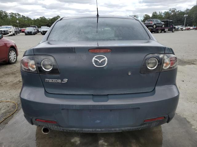 JM1BK12F981866182 - 2008 MAZDA 3 I GRAY photo 6