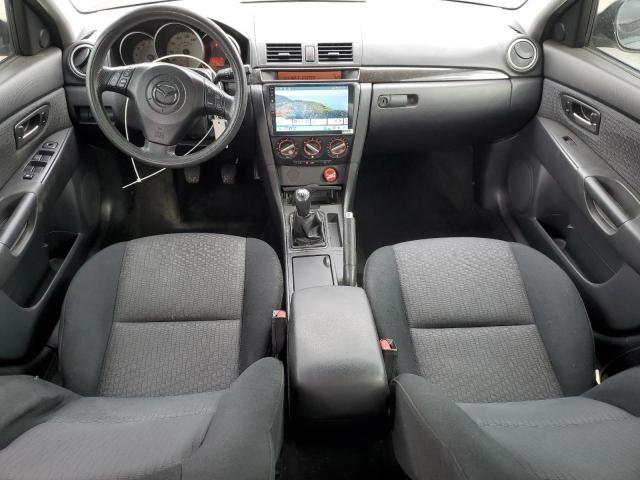 JM1BK12F981866182 - 2008 MAZDA 3 I GRAY photo 8