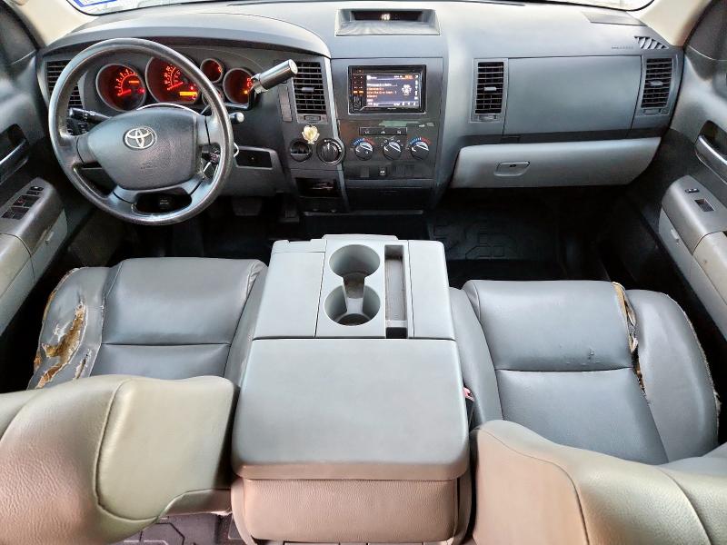 5TFRM5F19CX044504 - 2012 TOYOTA TUNDRA DOUBLE CAB SR5 GRAY photo 8