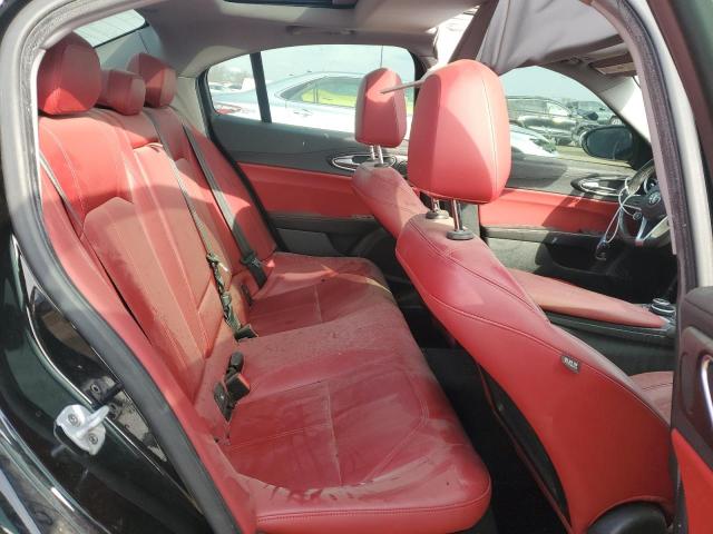 ZARFAEDN4H7560915 - 2017 ALFA ROMEO GIULIA Q4 ნაცრისფერი ფოტო 10