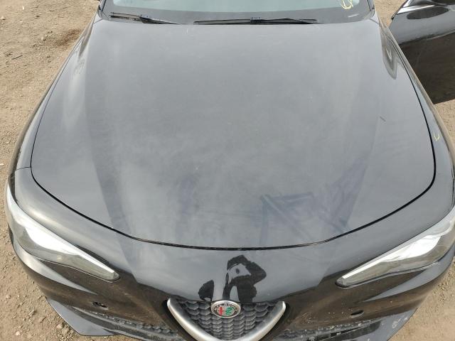 ZARFAEDN4H7560915 - 2017 ALFA ROMEO GIULIA Q4 ნაცრისფერი ფოტო 11