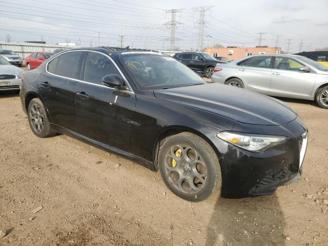 ZARFAEDN4H7560915 - 2017 ALFA ROMEO GIULIA Q4 ნაცრისფერი ფოტო 4