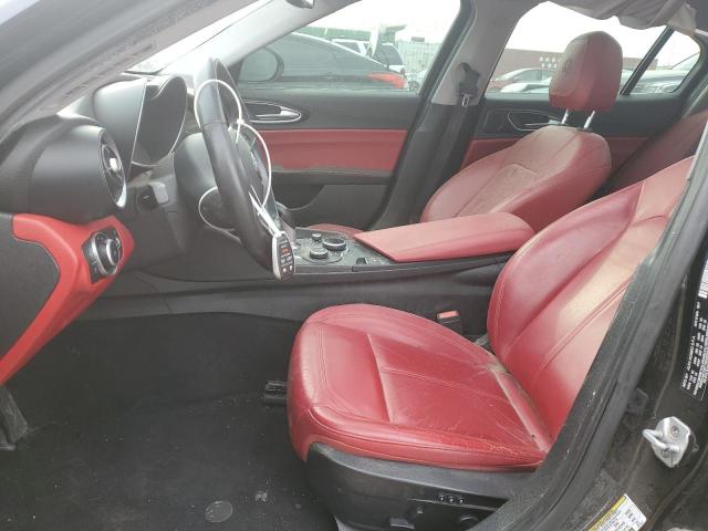 ZARFAEDN4H7560915 - 2017 ALFA ROMEO GIULIA Q4 ნაცრისფერი ფოტო 7