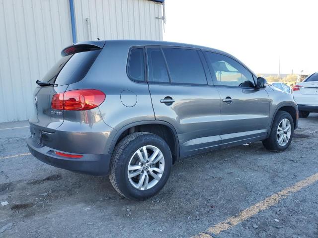 WVGAV3AX6EW520805 - 2014 VOLKSWAGEN TIGUAN S 灰色 照片 3
